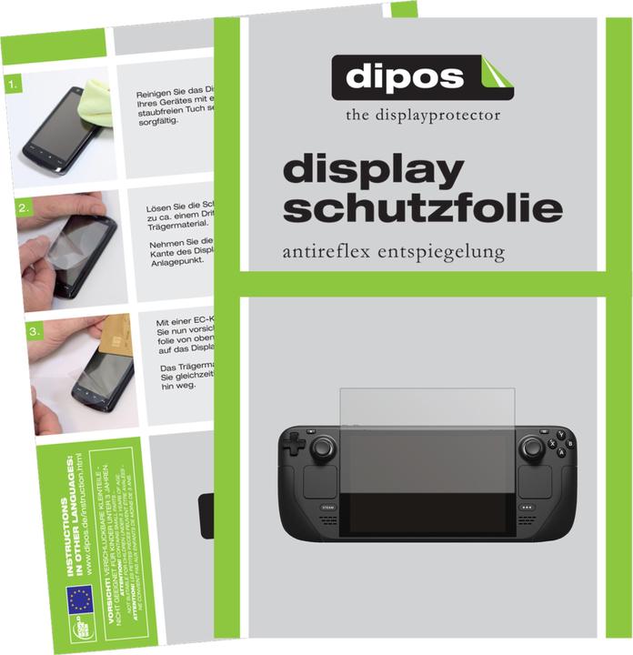 Produktbild Dipos Displayschutzfolie Antireflex (1 Stück, Valve Steam Deck)