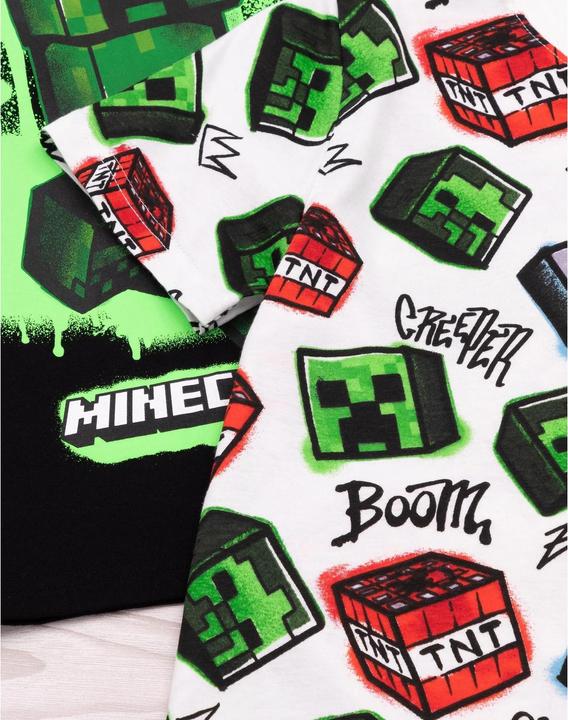 Produktbild Minecraft Childrens/Kids Creeper T-Shirt (Pack of 2) (146, 152)