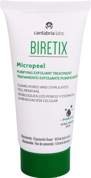 Produktbild Biretix Micropeeling zur Tiefenreinigung von Poren und Entfernung von Unreinheiten, 50 ml Gel (Peeling, 50 ml)