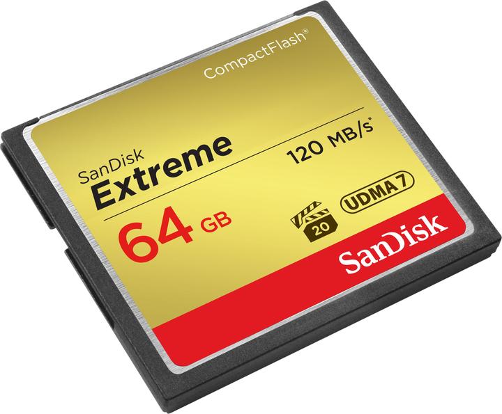 Actual product image SanDisk Extreme (64 GB, CF)