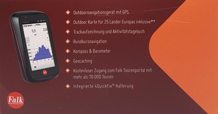 Produktbild Falk Tiger Geo GPS Fahrradcomputer