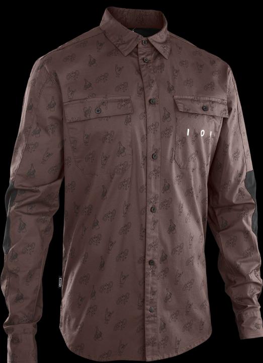 Image du produit ION Bike Shirt Seek Amp LS 2.0 men - gloomy-sands (W52/L30)