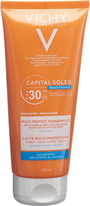 Vichy Capital Soleil Beach Protect (Sonnenmilch, SPF 30, 200 ml, 229 g)