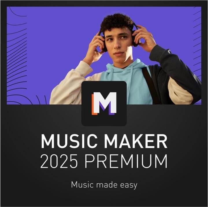 Magix Music Maker 2025 Premium Download Code (1 User, 1 Devices/Users, unlimited)
