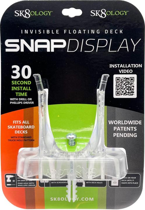 Sk8ology Single Deck Snap Display