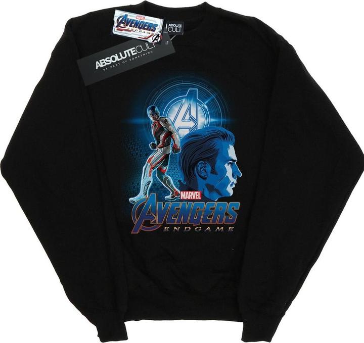 Avengers Endgame Captain America Team Anzug Baumwolle Sweatshirt