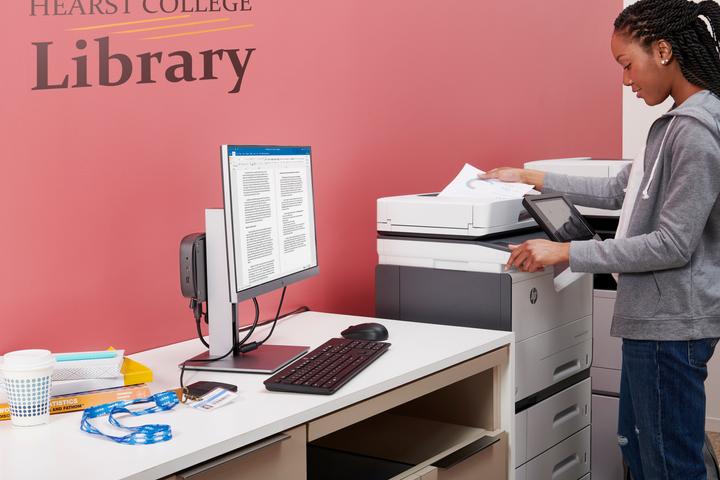 Actual product image HP t430 Thin Client Intel Celeron N4020 4GB 32GB/SSD ThinPro 3J Gar (EN) (Intel Celeron N4020, 4 GB, UHD Graphics 600)