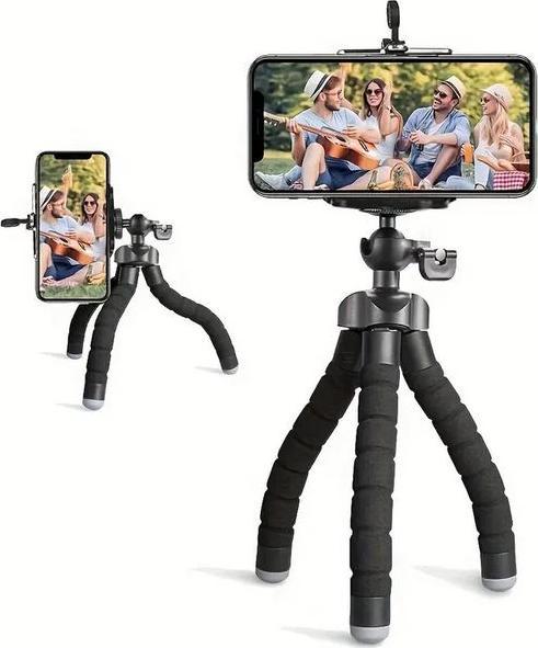 Immagine prodotto Kikkerland Treppiede per smartphone (Schiuma solida, Tessuto, Materiale sintetico)