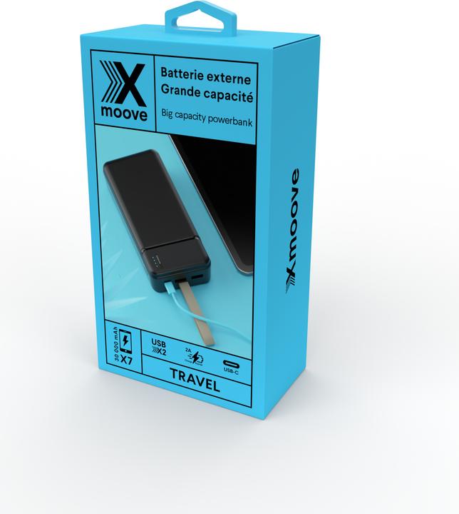 Produktbild Livoo Kompakter externer Akku (30000 mAh, 10.50 W, 10.50 Wh)
