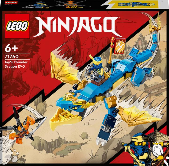 Image du produit LEGO Le dragon du tonnerre EVO de Jay (71760, LEGO Ninjago)