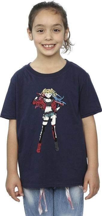 Image du produit T-shirt en coton Harley Quinn Standing Pose pour filles (152, 158)