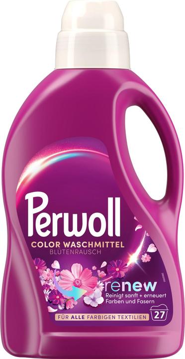 Perwoll Renew Flüssig Color Blütenrausch (27 Waschgänge, Flasche)