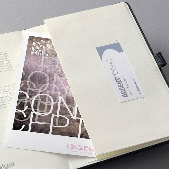 Image du produit Sigel Agenda / organiseur semainier 2025 C2514 1W/1S noir 21.3x14.8cm (Allemand)