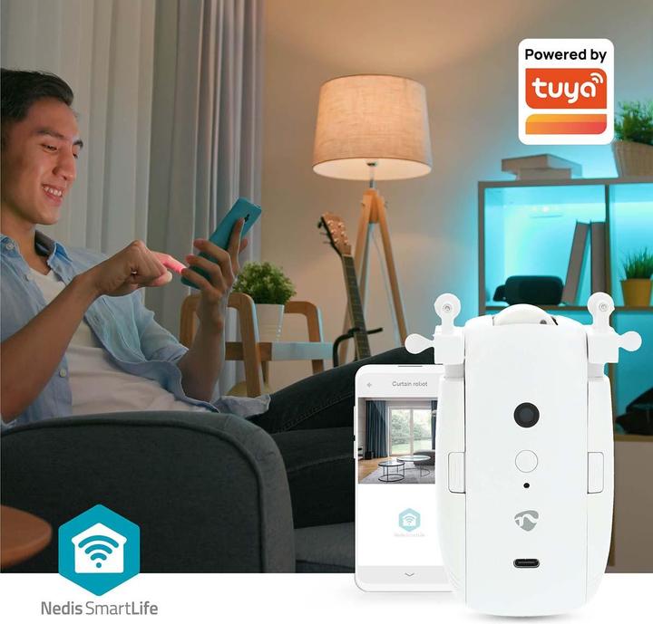 Actual product image Nedis SmartLife Curtain Robot