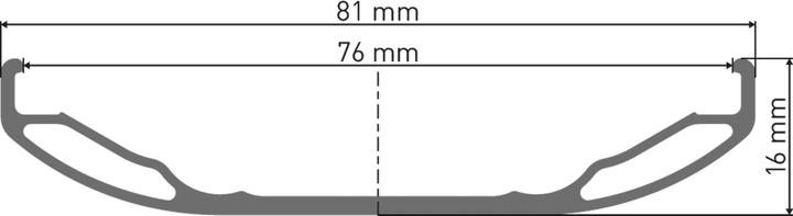 Productafbeelding DT Swiss BR 2250 Classic Fatbike wiel 26" VR Alu 150/15 mm (Voorwiel, 26")