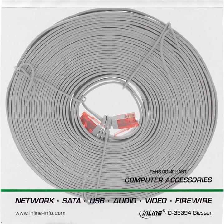 Produktbild InLine Netzwerkkabel (U/UTP, U/FTP, CAT6, 15 m)