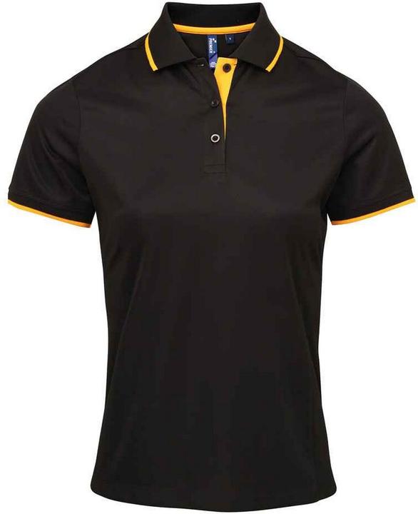 Immagine prodotto Premier Coolchecker Maglietta Polo Contrasto Donna (XXL)