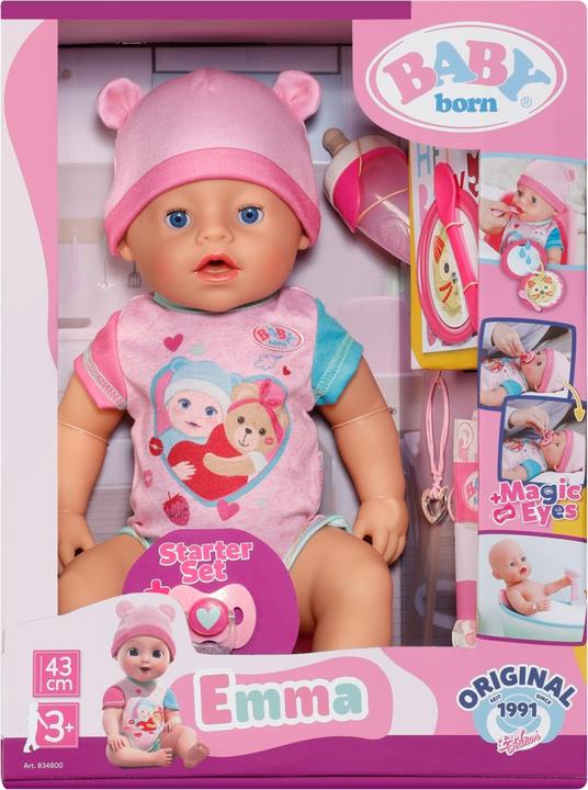 Actual product image Zapf Creation Baby Born Emma