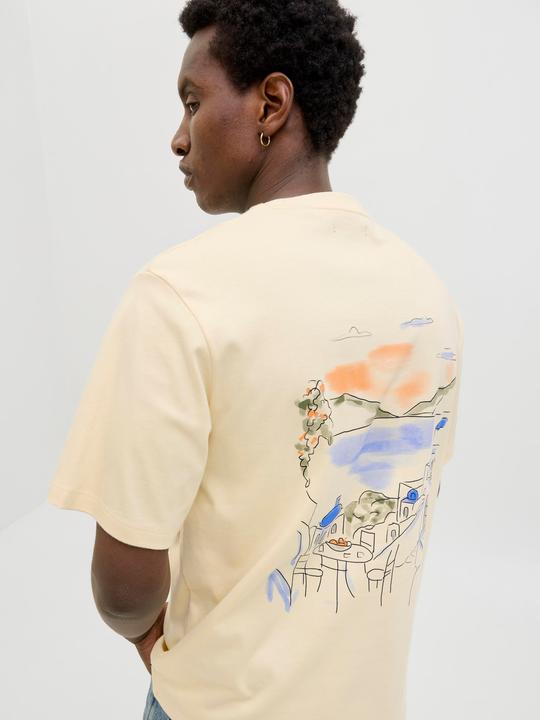 Actual product image Jack & Jones Gedruckt Rundhalsausschnitt T-shirt T-shirt (XXL)