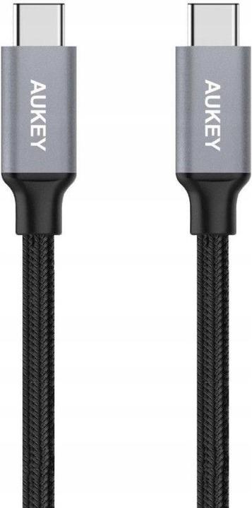 Actual product image Aukey USB C – USB C (1 m, USB 2.0)