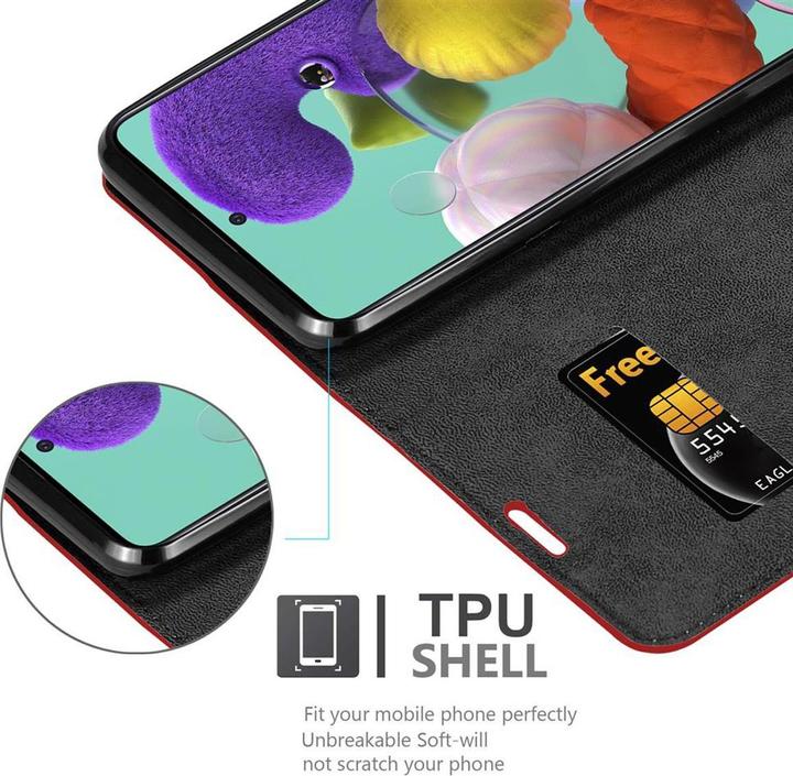 Image du produit Cadorabo Book Couverture magnétique invisible (Samsung Galaxy A51 5G)