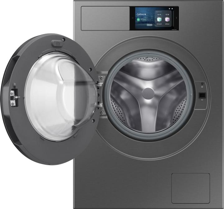 Actual product image Samsung Washing machine WF9000 WF90F09C4SU2 7" display, A, 9kg, AI Ecobubble (9 kg, Left)