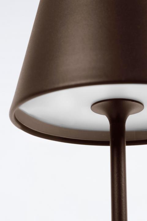 Image du produit Bizzotto Lampe de table Etna LED marron