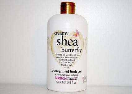 Produktbild Treaclemoon Creamy Shea Butterfly Heart Motif 500ml Shower Gel Vegan (500 ml)