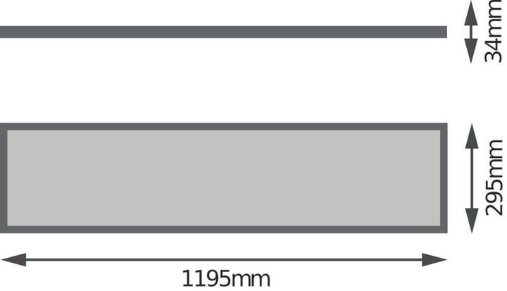 Image du produit Ledvance PANEL 4IN1 300x1200 32W 3000K 3600lm 3000K blanc chaud (3600 lm)