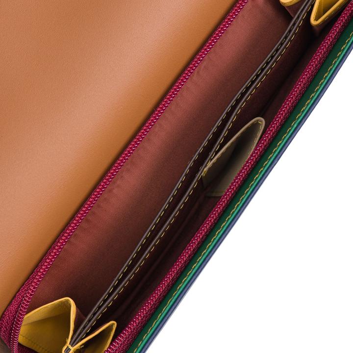 Produktbild Mywalit Tri-fold Zip Wallet Geldbörse Leder 17 cm