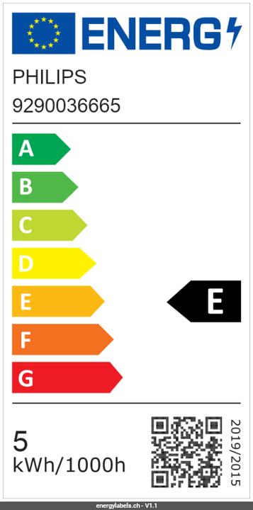 Label énergétique Philips Hue Kit de démarrage White & Color Ambiance (GU10, 4.20 W, 400 lm, 3 x, E)