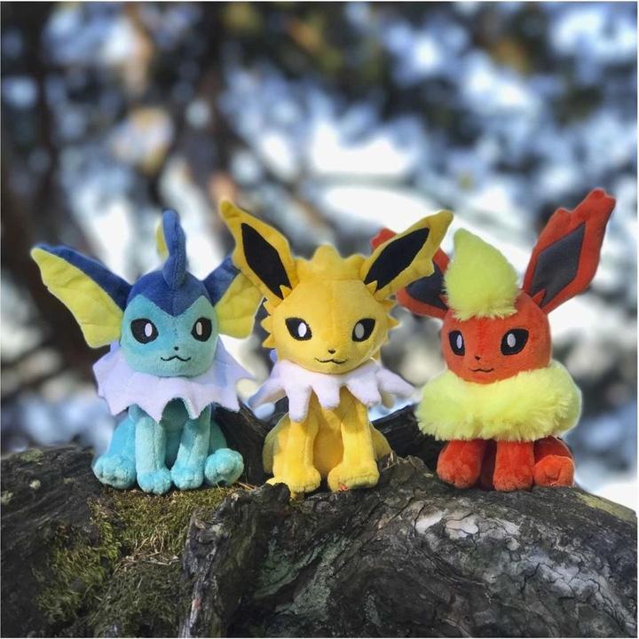 Image du produit Pokémon Peluche Flareon Sitting Cuties - 16 cm (16 cm)