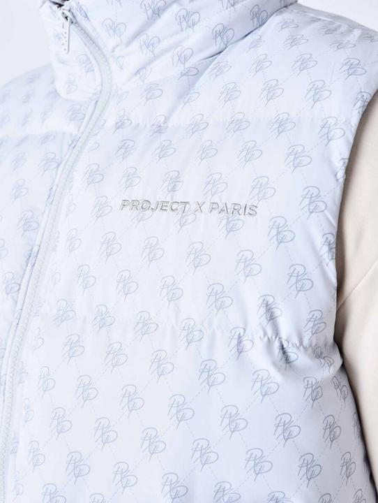 Produktbild Project X Paris Weste mit Allover-Monogramm (S)