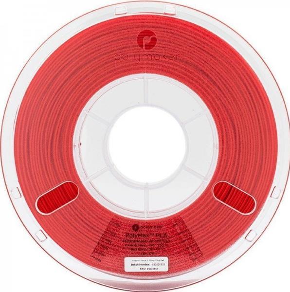 Image du produit Polymaker 70153 - Filament - PolyMAX PLA - rouge - 750 g (Bien que le PLA, 1.75 mm, 750 g, Rouge)