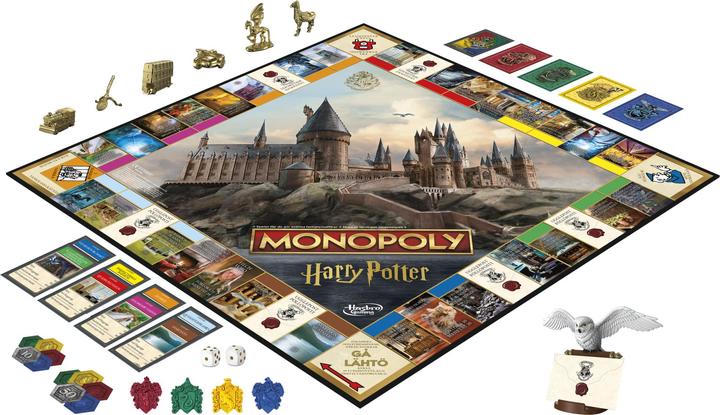 Actual product image Hasbro Gaming Monopoly Harry Potter (Swedish)