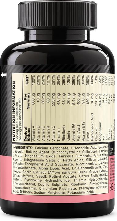 Produktbild Optimum Nutrition Opti-Women (1 Stück, Kapseln, 110 g)