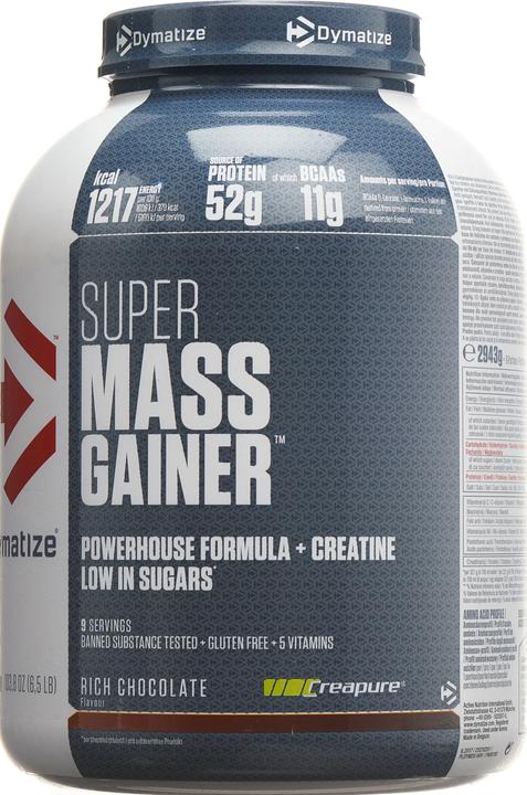 Dymatize Super Mass Gainer al cioccolato (Cioccolato, 1 pz., 2943 g)