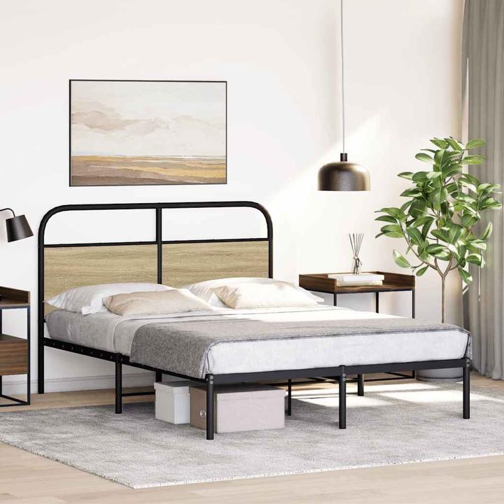 Actual product image VidaXL Bed frame without mattress (140 x 200)