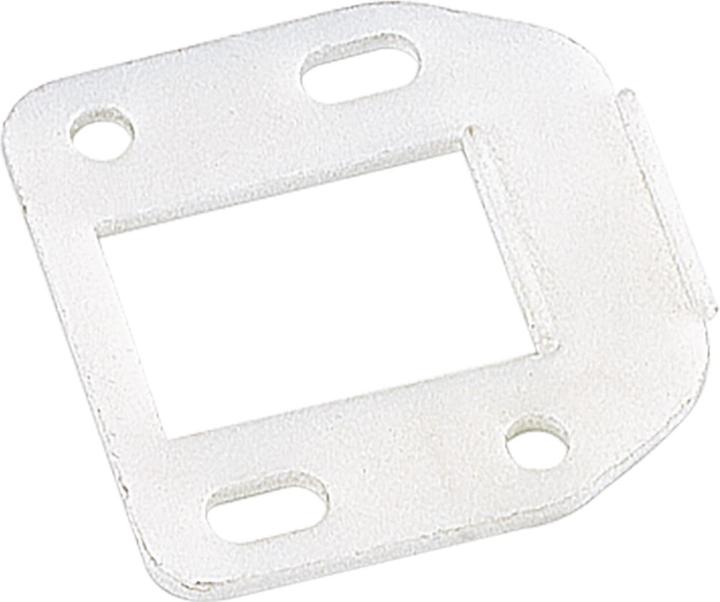 Produktbild Hettich Distanzplatte 2mm Kunststoff weiss, zu A (1 Stk.)