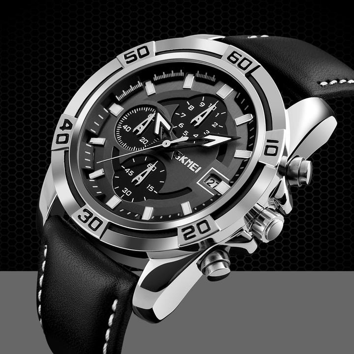 Actual product image Skmei 9156SIBK Herrenuhr + BOX