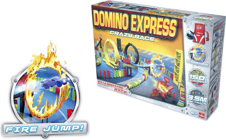Productafbeelding Goliath Toys Domino Express Crazy Race (Duits, Engels, Frans)