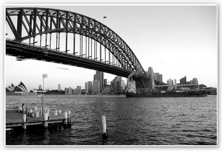 Produktbild Trenddeko Sydney Harbour Bridge (60 x 40 cm)