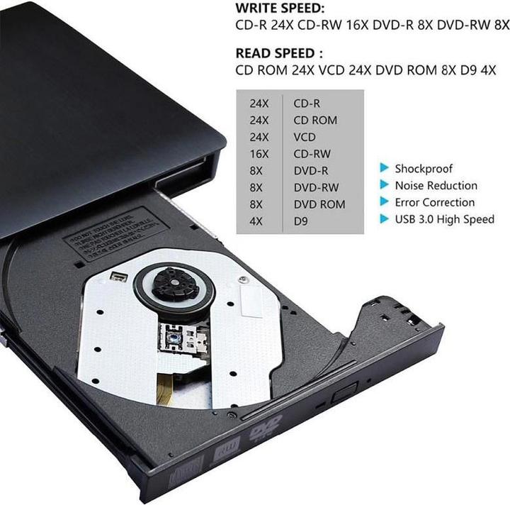 Actual product image CoreParts DVD RW External Drive