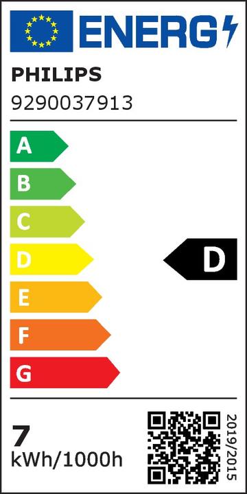 Energie-Label Philips weiss (R7s, 7.50 W, 950 lm, 4 x, D)
