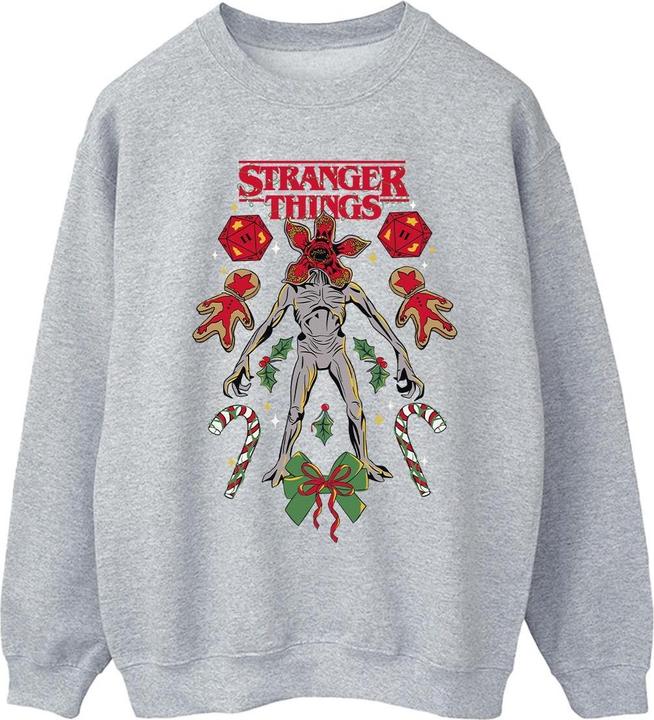 Produktbild Netflix Stranger Things Christmas Demogorgon Sweatshirt (L)