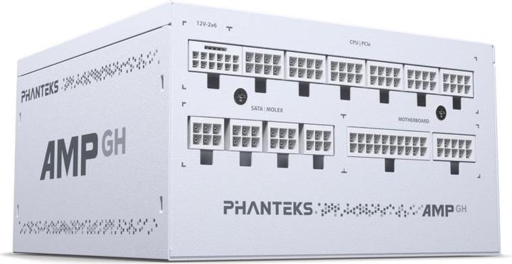 Produktbild Phanteks AMP GH 1000W 80 PLUS Platinum Netzteil, PCIe 5.1, ATX 3.1 - 1000 Watt, weiss (1000 W)