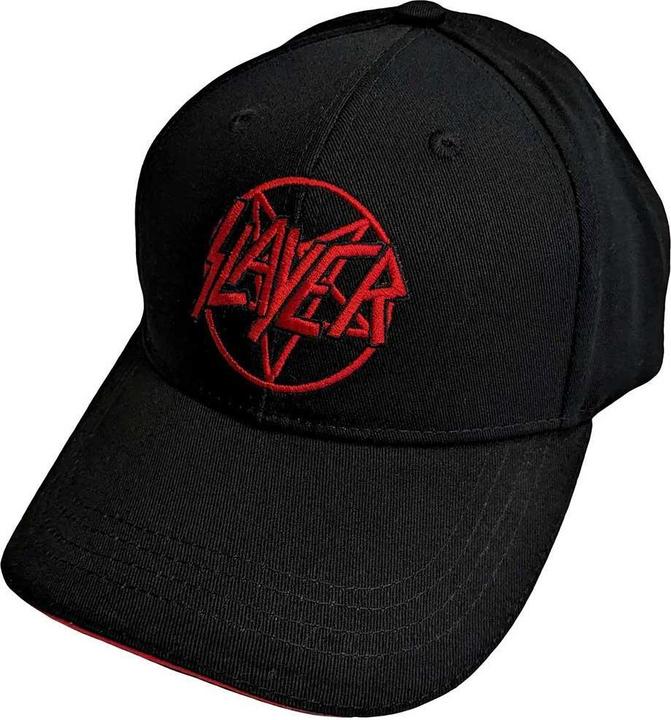 Produktbild Slayer Pentagramm Logo Baseballkappe (One Size)