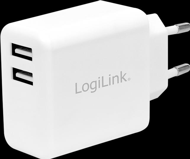 Produktbild LogiLink USB Steckdosenadapter (12 W)