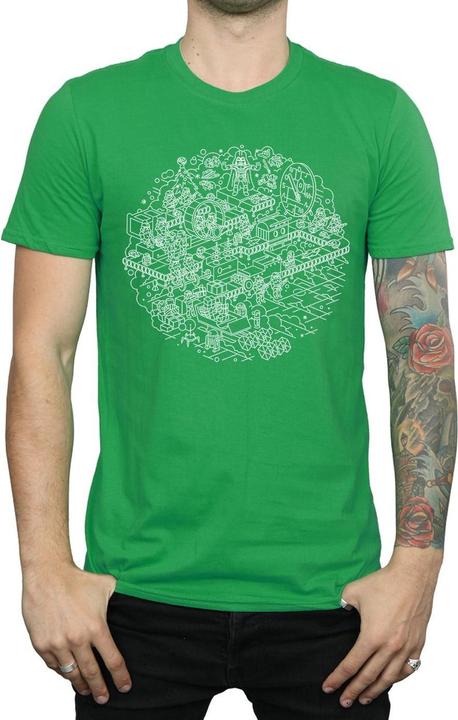 Produktbild Star Wars Christmas Death Star TShirt (XXL)