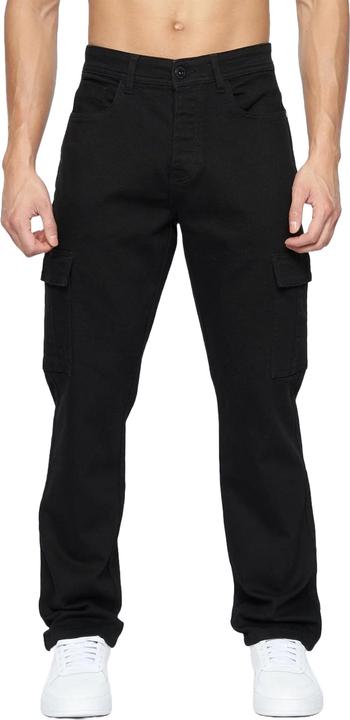 Actual product image Crosshatch Mens Kremtap Cargo Jeans (32)